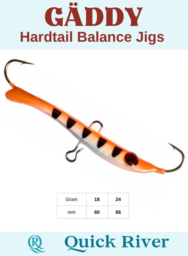 Hardtail Balance Jig GÄDDY, 18 gram 60 mm. by 